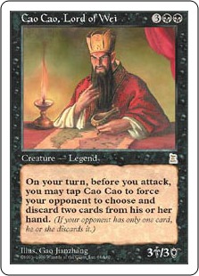 魏公 曹操/Cao Cao, Lord of Wei》[PTK] 黒R | 日本最大級 MTG通販