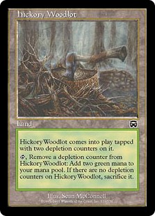 ヒッコリーの植林地/Hickory Woodlot》[MMQ] 土地C | 日本最大級 MTG