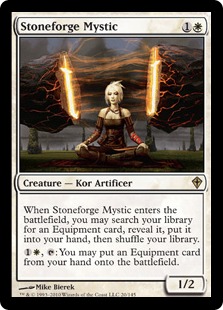 石鍛冶の神秘家/Stoneforge Mystic》[WWK] 白R | 日本最大級 MTG通販
