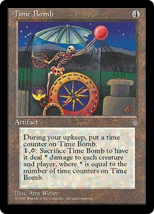 時限爆弾/Time Bomb》[5ED] 茶R | 日本最大級 MTG通販サイト「晴れる屋」