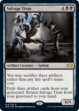 Foil】《回収するタイタン/Salvage Titan》[ALA] 黒R | 日本最大級 MTG