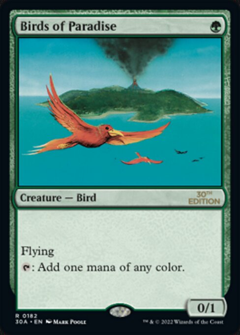 極楽鳥/Birds of Paradise》[30A] 緑R | 日本最大級 MTG通販サイト