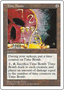 時限爆弾/Time Bomb》[5ED] 茶R | 日本最大級 MTG通販サイト「晴れる屋」