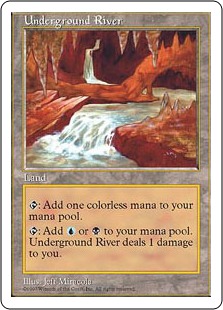 地底の大河/Underground River》[5ED] 土地R | 日本最大級 MTG通販