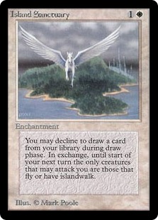 孤島の聖域 Sanctuary LEB 孤島の聖域/Island Sanctuary》[LEB] 白R | 日本