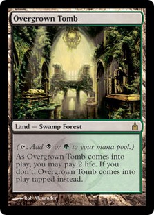 Foil】《草むした墓/Overgrown Tomb》[RAV] 土地R | 日本最大級 MTG