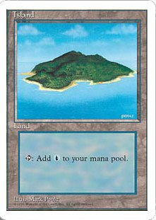 A)《島/Island》[4ED] 土地 | 日本最大級 MTG通販サイト「晴れる屋」