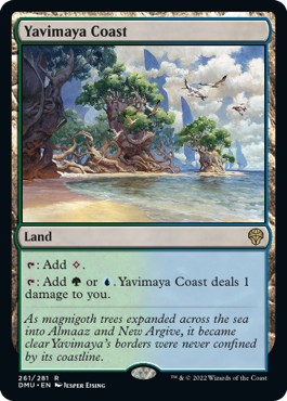 ヤヴィマヤの沿岸/Yavimaya Coast》[ORI] 土地R | 日本最大級 MTG通販