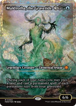 フラクチャー・Foil】(440)□ショーケース□《墓場波、ムルドローサ