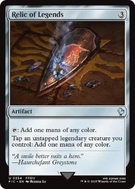 サージ・Foil】(354)《伝説の秘宝/Relic of Legends》[FIC] 茶U | 日本