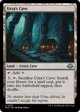 234)《ウルザの洞窟/Urza's Cave》[MH3] 土地U | 日本最大級 MTG通販