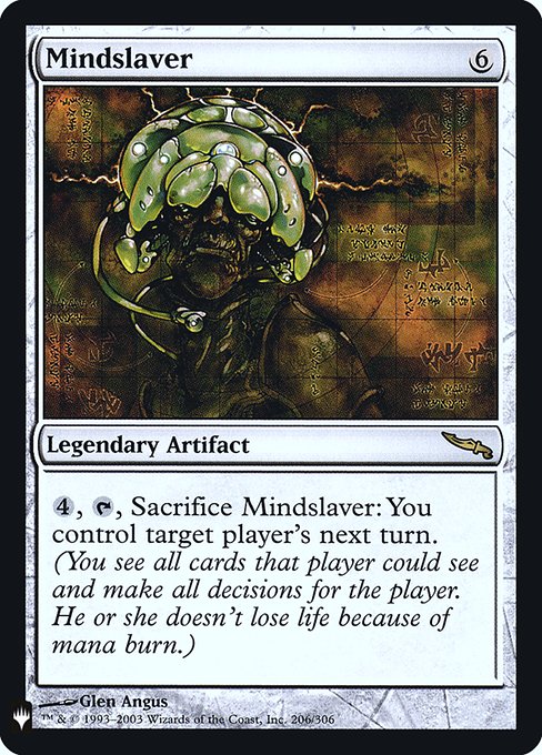Foil】《精神隷属器/Mindslaver》[SOM] 茶R | 日本最大級 MTG通販