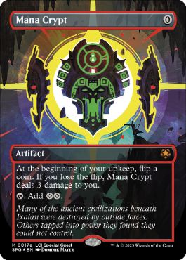MTG 魔力の墓所 foil SPG 英語 魔力の墓所 Mana Crypt foil EMA 英語版