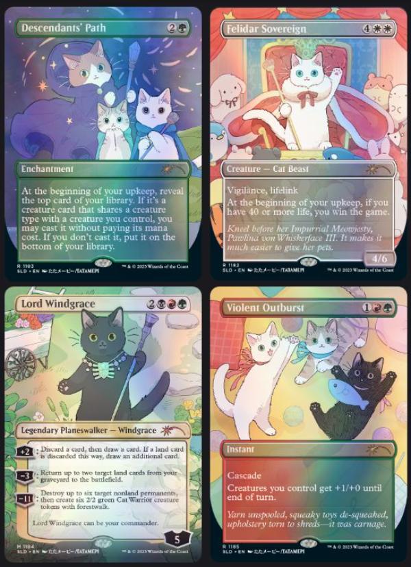 LOOK AT THE KITTIES [Secret Lair] | 日本最大級 MTG通販サイト