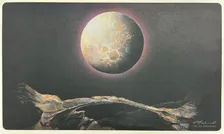 プレイマット：☆直筆サイン入り☆《血染めの月/Blood Moon》by Tom