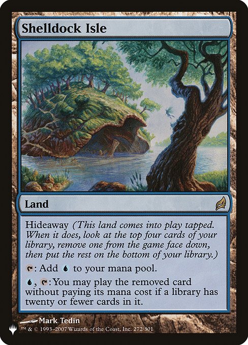 Foil】《殻船着の島/Shelldock Isle》[LRW] 土地R | 日本最大級 MTG