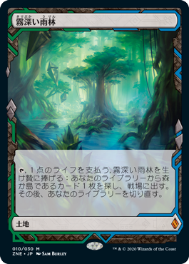 霧深い雨林/Misty Rainforest》[ZEN] 土地R | 日本最大級 MTG通販