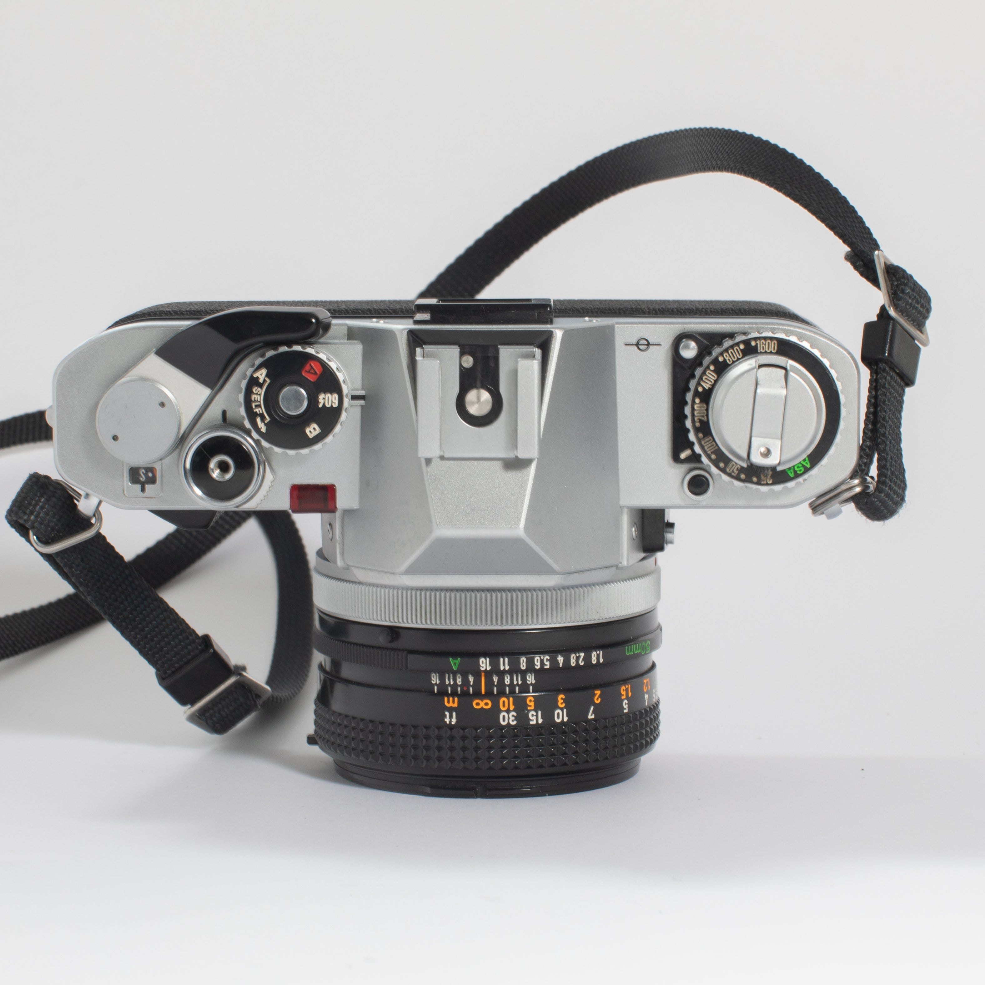 Canon AV-1 with FD 50mm f/1.8 – Film Supply Club