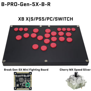 FightBox B-PRO All Button Leverless Arcade Game Controller for for