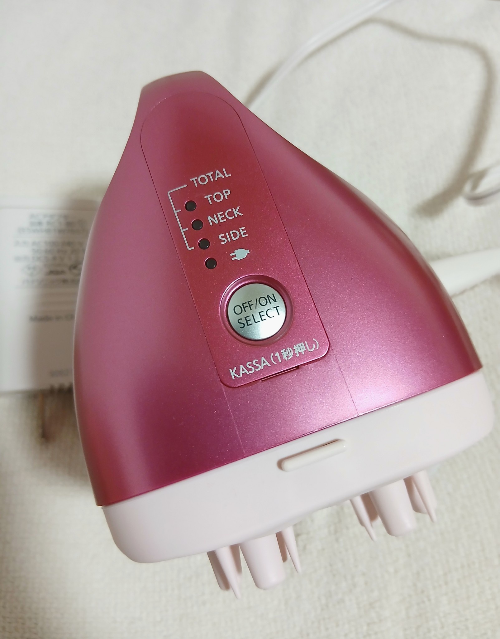 Panasonic 頭皮エステ eh he98 ピンク サロンタッチタイプ EH-HE98-RP