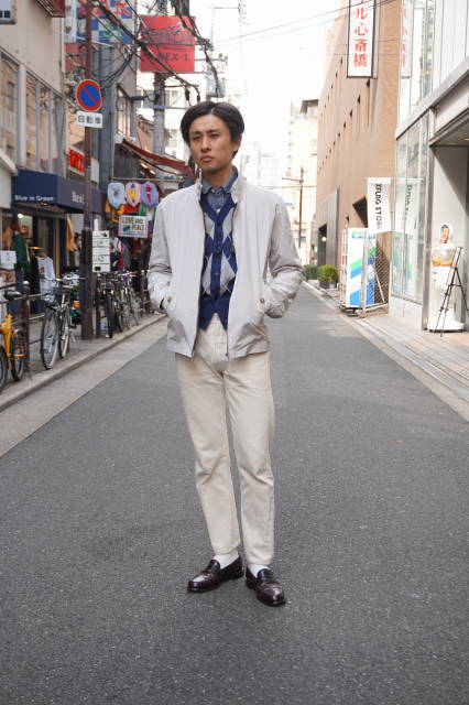 BARACUTA 』(バラクータ） G4 クラッシック ドライビングコート ミスト