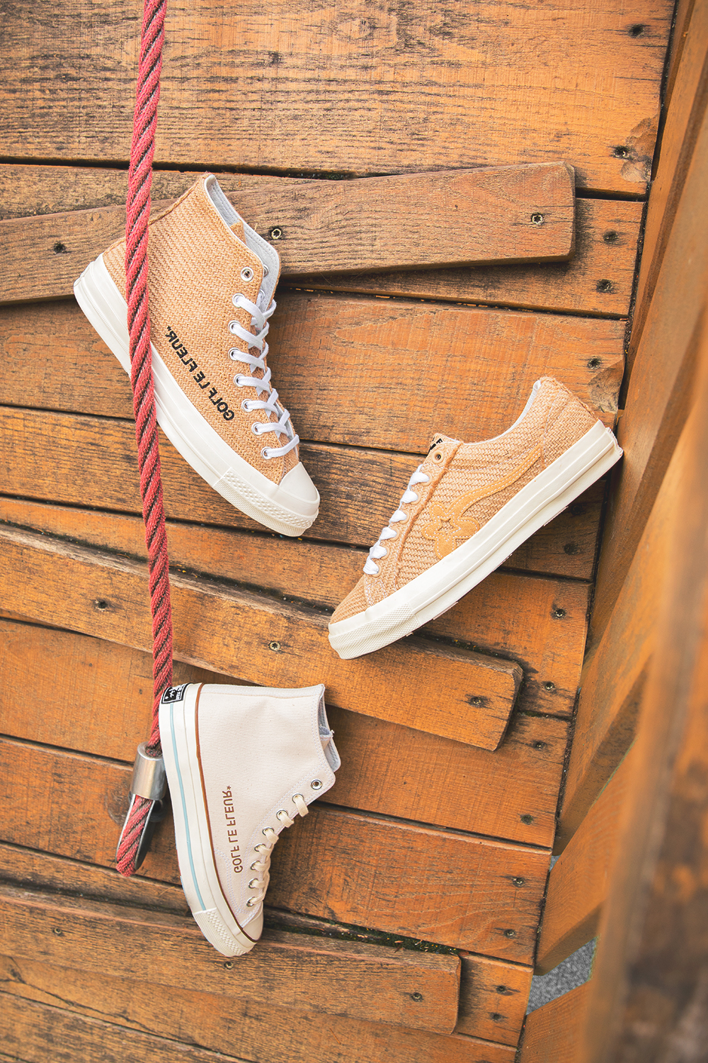 GOLF le FLEUR x Converse Burlap collection | Now available