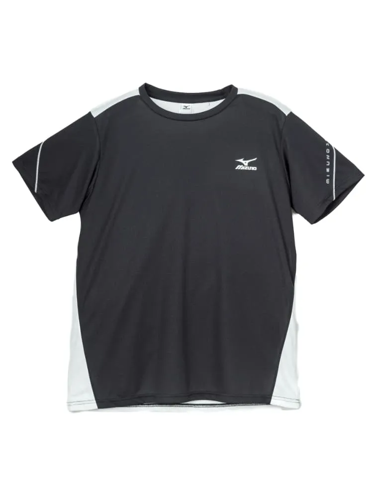 ブラック 【MIZUNO(ミズノ)】半袖Tシャツ（接触冷感） | フォーエル