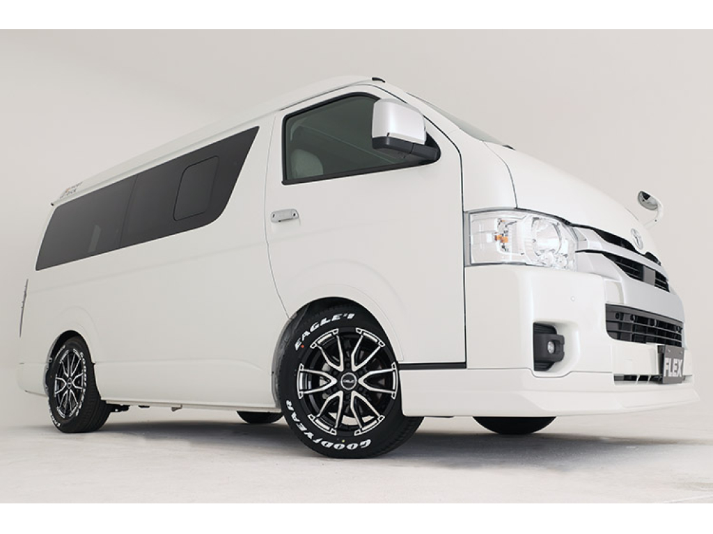 ハイエース専用デザインのアルミホイール『Delf 06』17インチと18