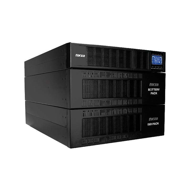 Online UPS 10KVA/10KW, ISO transf, scalable, rack/tower-120/240V