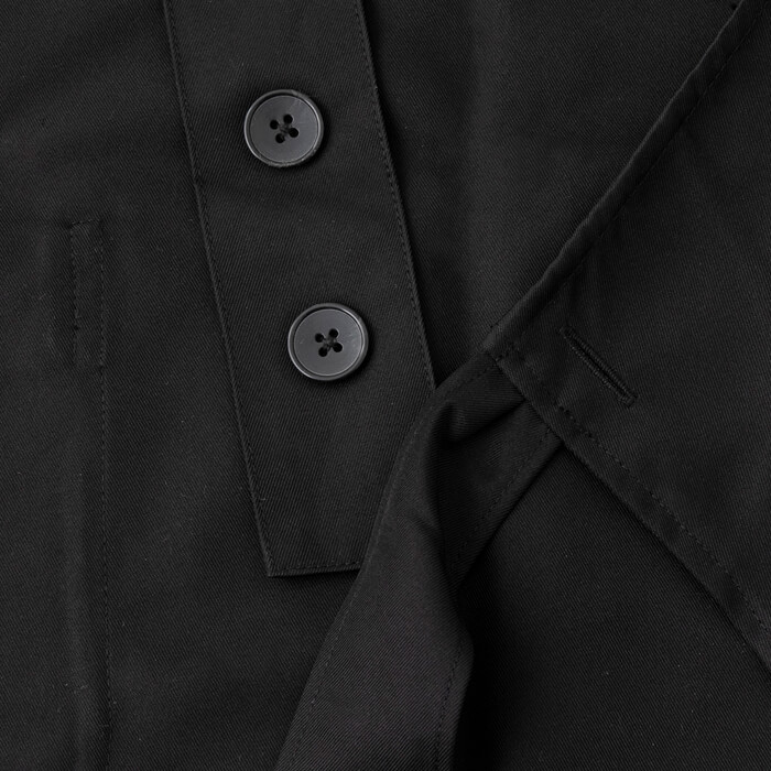 お手伝いに必携！良妻賢母の黒エプロン ・ブラック｜東京ソワール