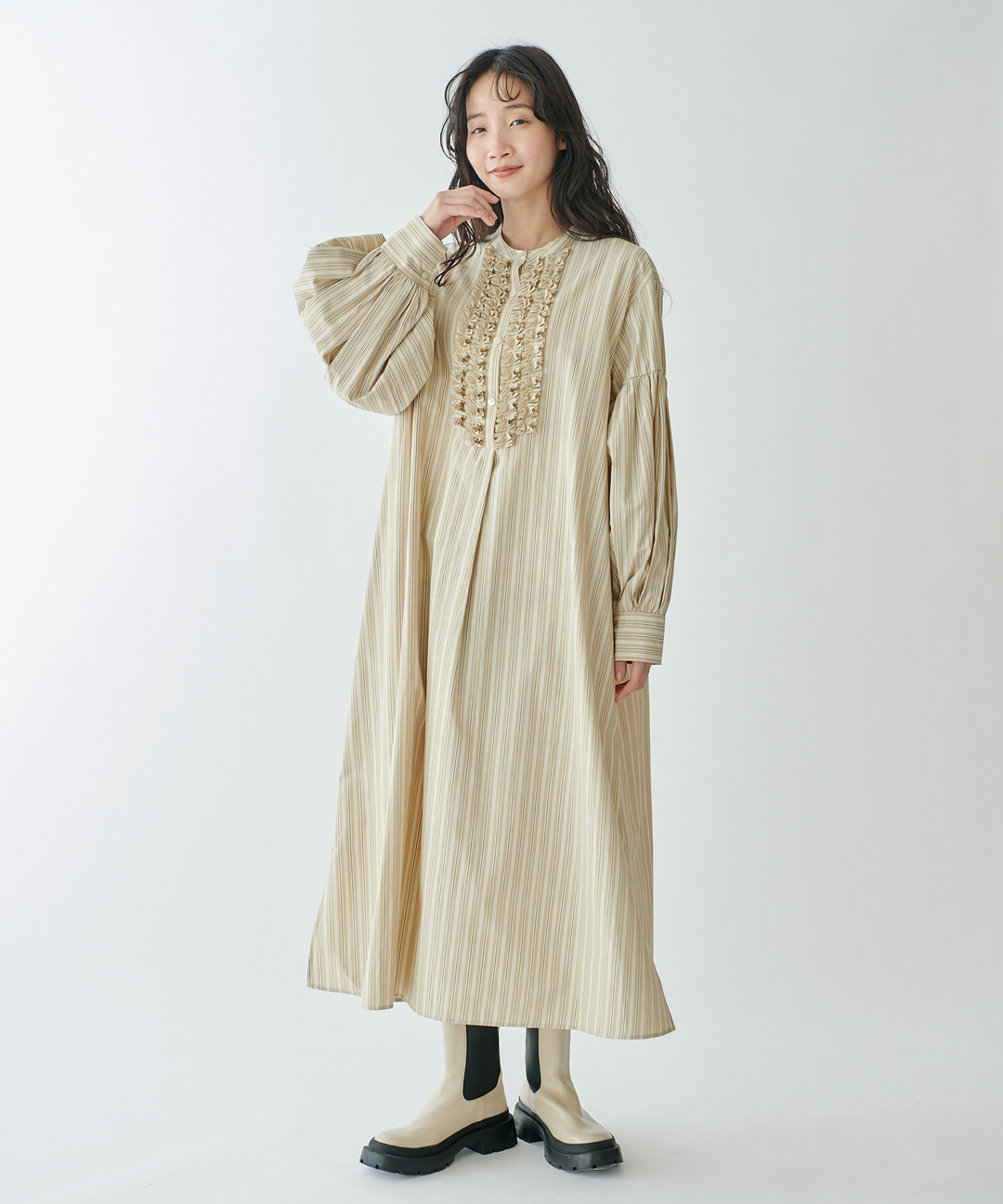 ブロードシャツワンピース – FACE SANS FARD