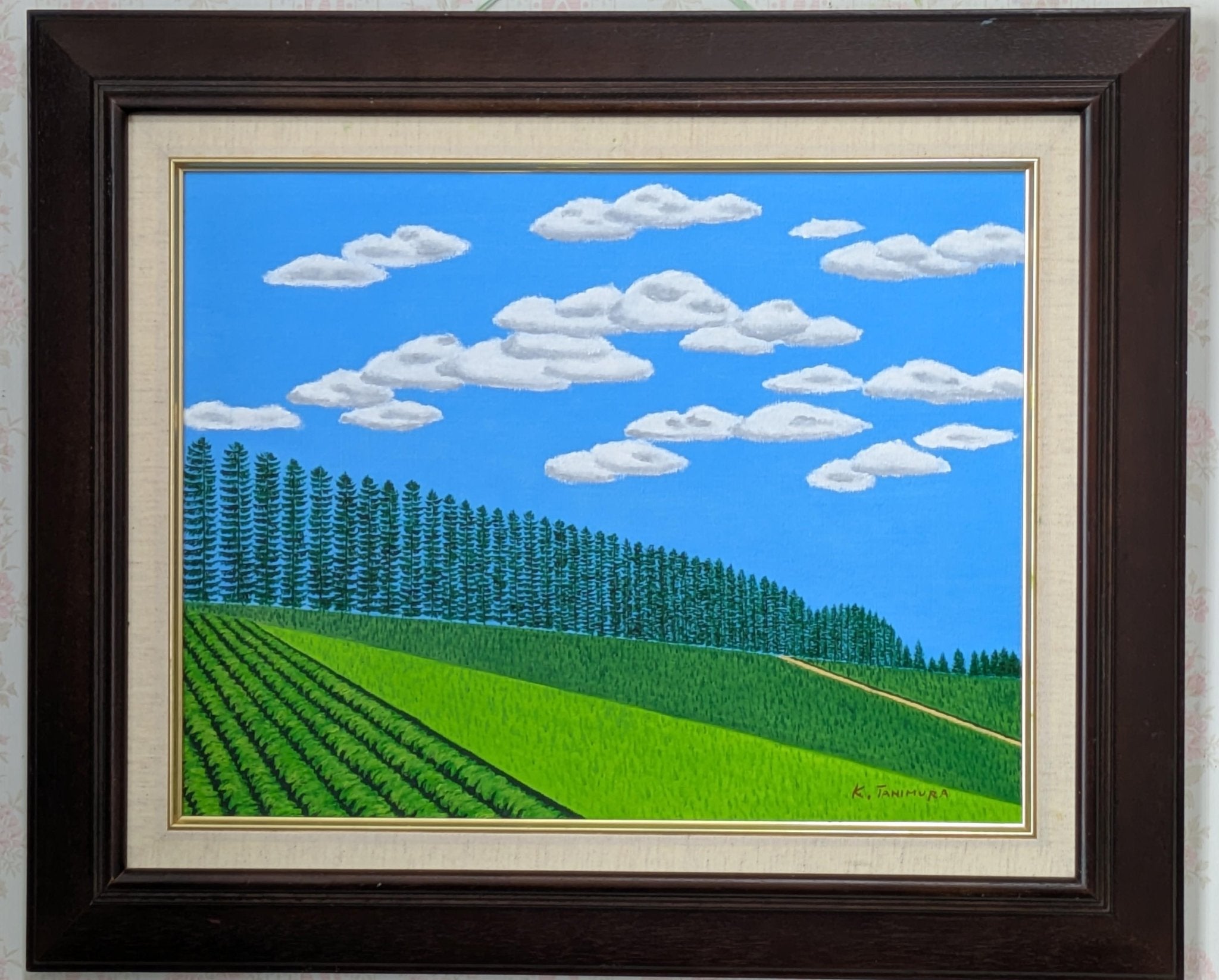 絵画の通販、購入ならFROM ARTIST/作品名：夏の美瑛マイルドセブンの丘