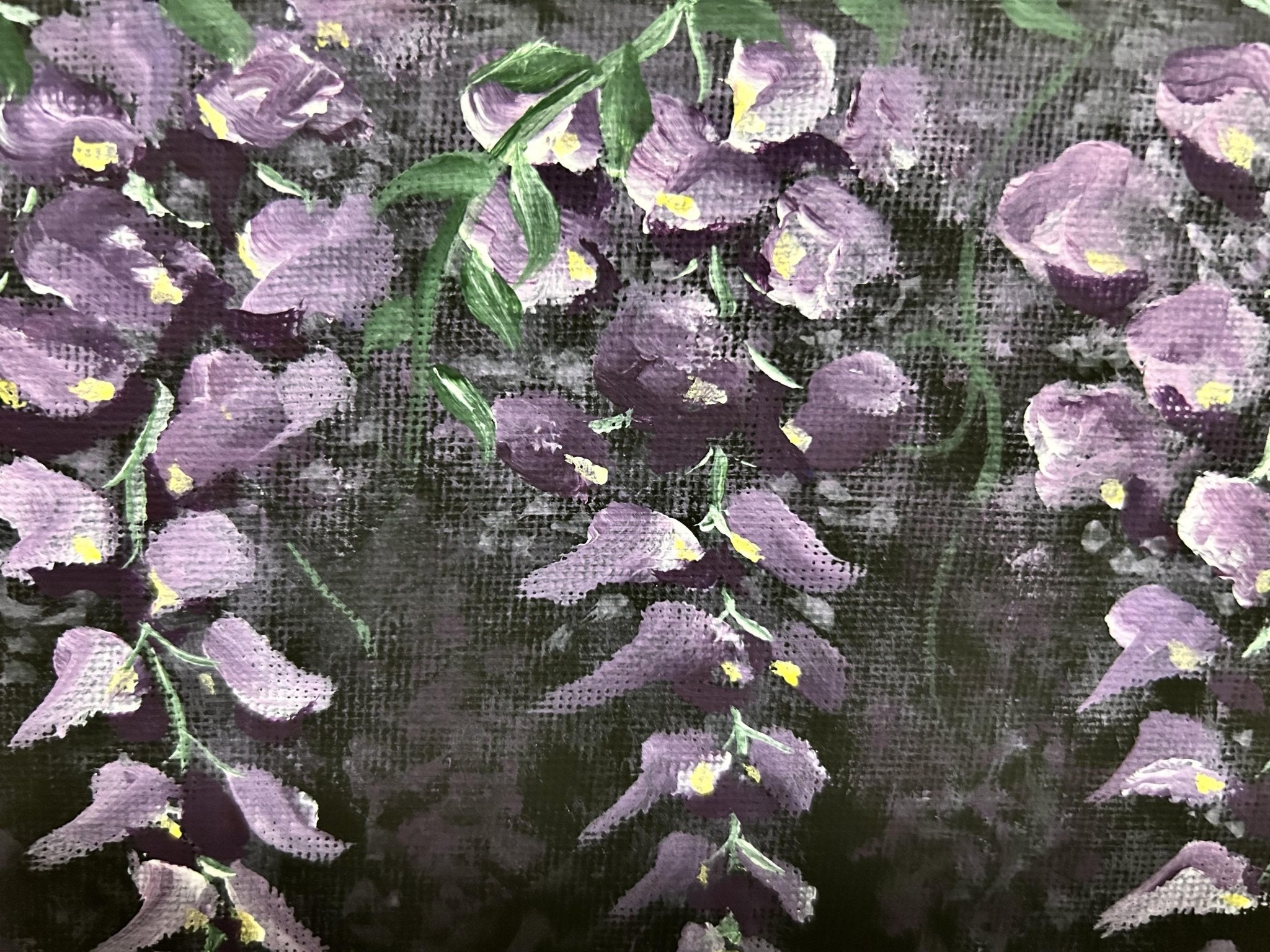 絵画の通販、購入ならFROM ARTIST/作品名：藤の花/作家名：ぷりんたい