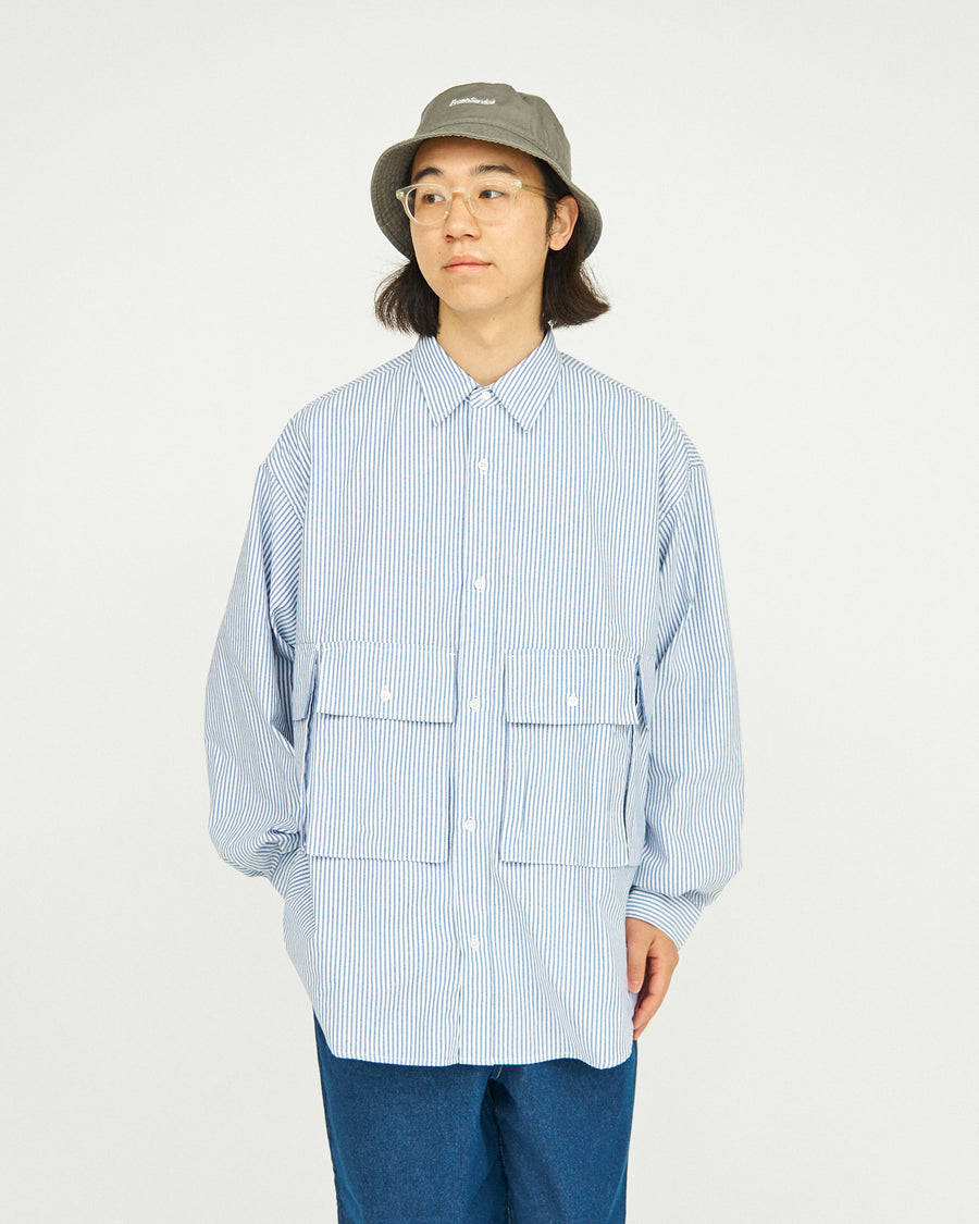 DRY OXFORD FLAP POCKET L/S SHIRT – FreshService® official site