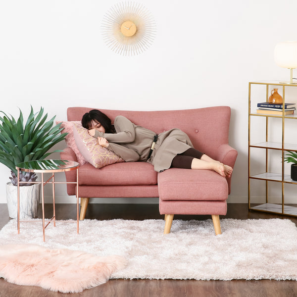 オンラインショップ限定】フルレット ソファ ピンク（W1305