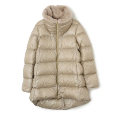 HERNO(ヘルノ)のエコファー襟ダウン通販 | 集英社HAPPY PLUS STORE