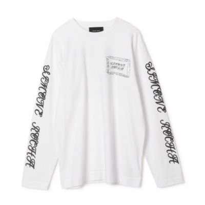 SIMONE ROCHA(シモーネ ロシャ)のPILLOWCASE LOGO PRINT LONG SLEEVE T