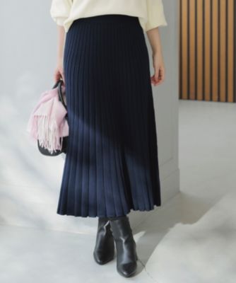 ANY SIS(エニィスィス)のCICA加工 ニット フレア スカート通販