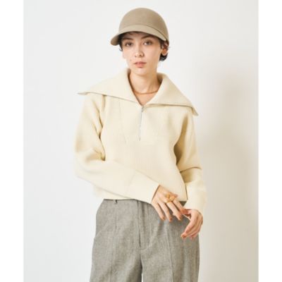 Whim Gazette(ウィム ガゼット)の【THE PAUSE】ビッグカラーハーフ