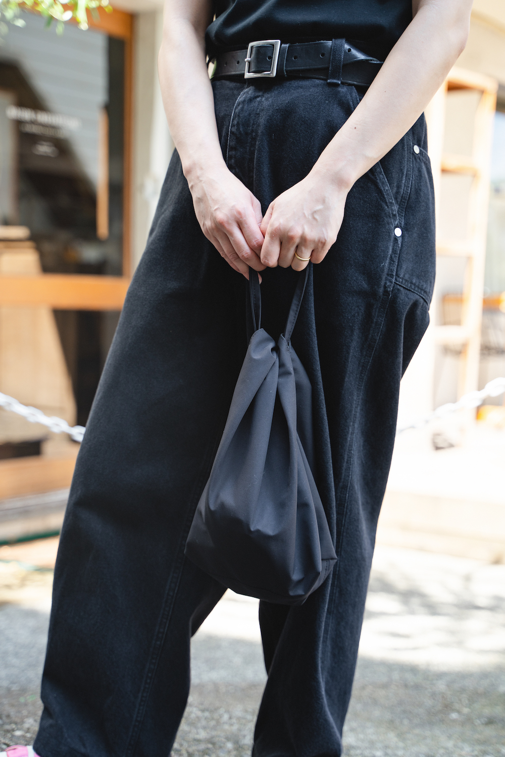 愛用デニムSNAP】152cmが選んだ《Oblada》のスケータージーンズ。丸み