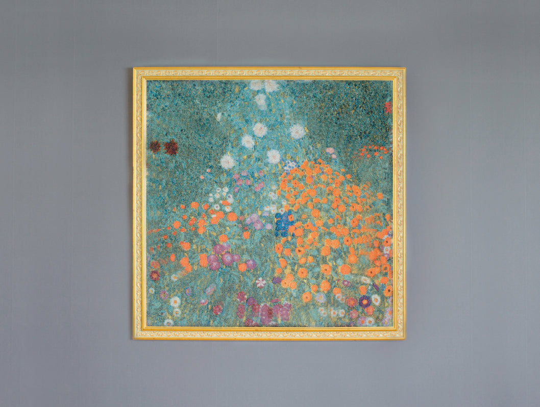 五彩織り クリムト「農家の庭」 – FUJITAKA TOWEL GINZA