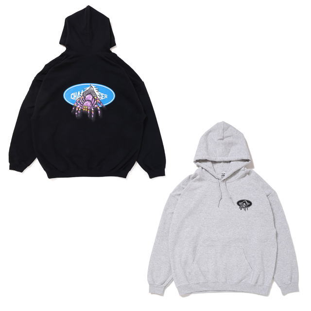 CHALLENGER [チャレンジャー] LOGO SPIDER HOODIE ロゴスパイダー