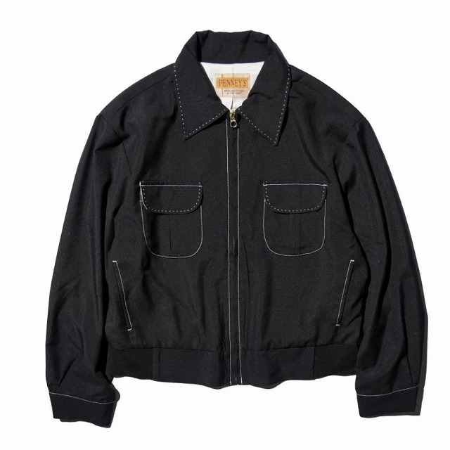 PENNEY'S [ぺニーズ] ROCKABILLY JACKET (BLACK/WHITE) ロカビリー