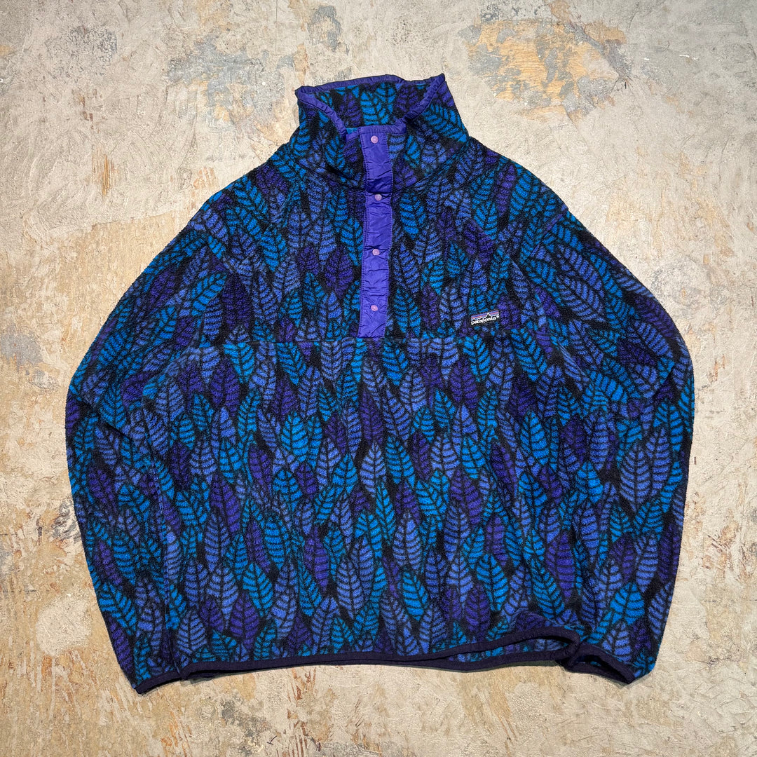 古着 90's USA製 Patagonia/ パタゴニア/ スナップT/ フリース