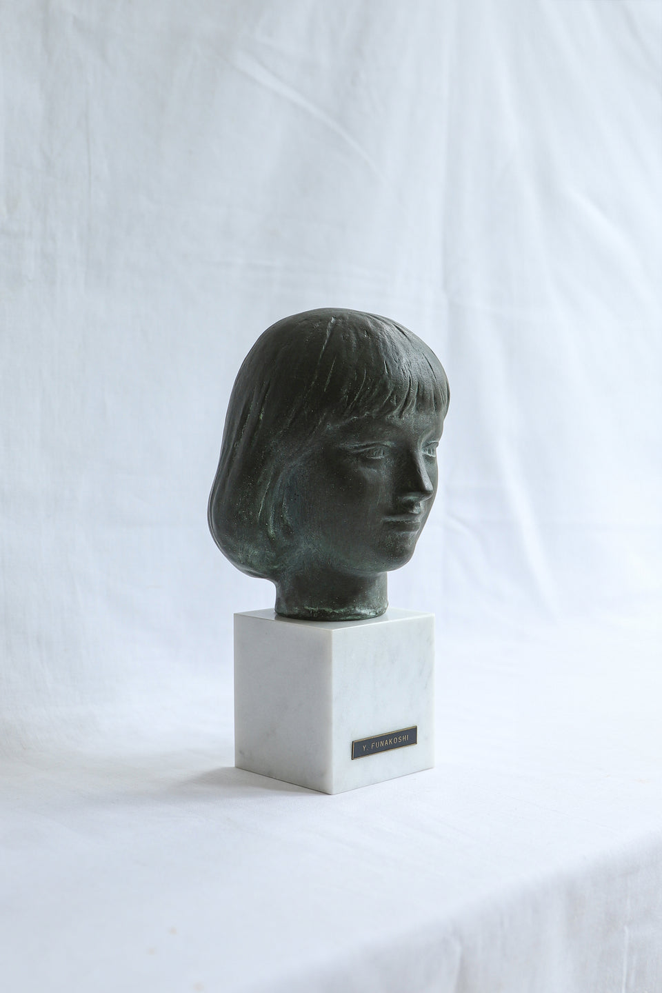 舟越保武 ブロンズ像 少女 アンナ ローラ 彫刻/Yasutake Funakoshi