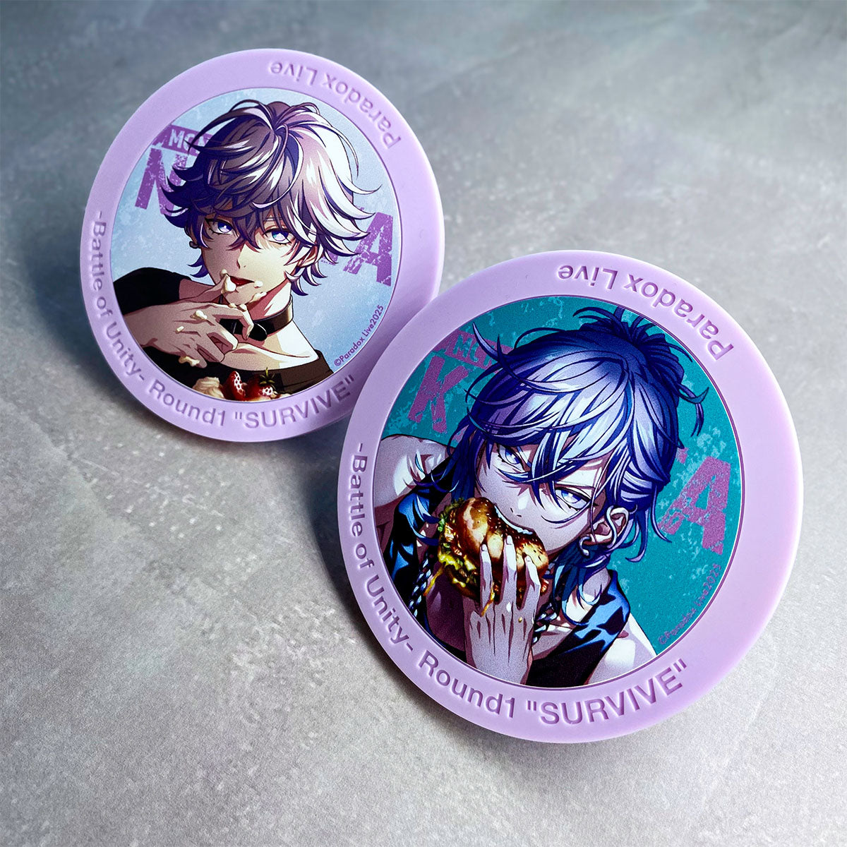 グッズ-バッチParadox パラライ 紫音 甲斐田紫音 缶バッジ seasonal