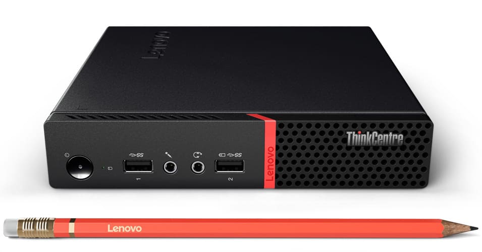 今手に入るコンパクトRyzen。 Lenovo「ThinkCentre M715q Tiny」はNUC