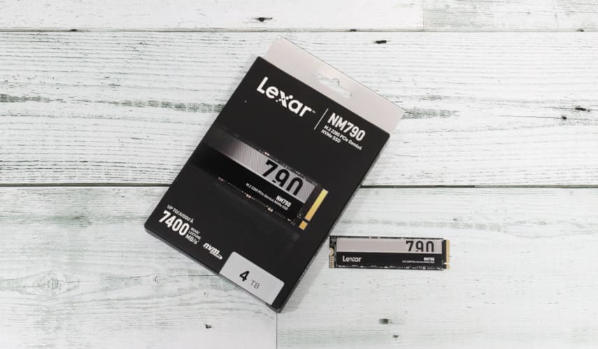 レビュー】Lexar NM790(4TB)：高性能で低価格、最強クラスのDRAMレス