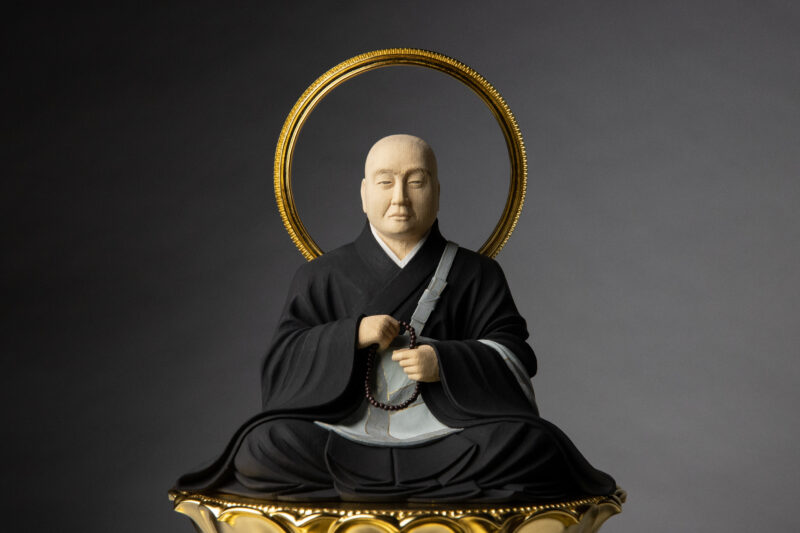 善導大師・法然上人像が完成しました〇 | 京都の仏師 宮本我休（GAKYU