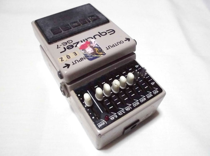 BOSSのGE-7の最安価格と特徴！エフェクター使用レビュー